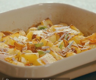 Replay Petits Plats en équilibre - Pomme de terre rôties au lard et à la sauge