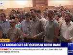 Replay L'image du jour - Dans les coulisses du chœur des bâtisseurs, la chorale des ouvriers du chantier de Notre-Dame de Paris