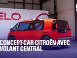 Replay Trajectoire - Un concept-car Citroën avec un volant central