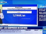 Replay Good Morning Business - Budget : les surprises de Bayrou
