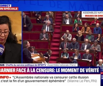 Replay Marschall Truchot Story - Story 1 : Barnier face à la censure, le moment de vérité - 04/12