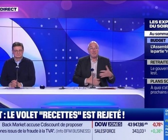 Replay Les experts du soir - Budget : le volet recettes est rejeté ! - 12/11