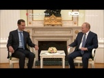 Replay No Comment : Poutine a reçu le président syrien Assad à Moscou