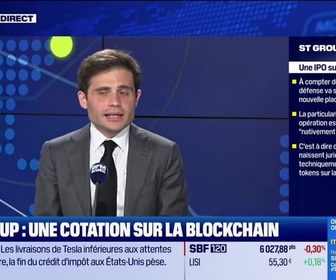 Replay BFM Bourse - ST Group : une cotation sur la blockchain - 02/04