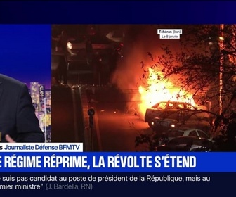 Replay BFM Grand Soir - Iran : le régime réprime, la révolte s'étend - 12/01