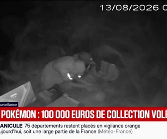 Replay BFM Première - Je suis obligé de prendre plusieurs agents de sécurité tous les jours: 100.000 euros de collection de cartes Pokémon volée