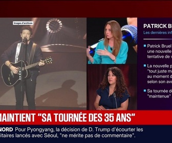 Replay BFM Grand Soir - Patrick Bruel maintient sa tournée des 35 ans - 19/08