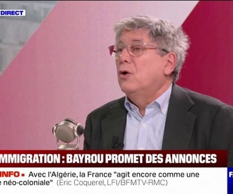 Replay Face à Face - Éric Coquerel (LFI): Quand on veut cacher des problèmes sociaux, environnementaux ou politiques, on parle d'immigration