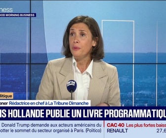 Replay Good Morning Business - François Hollande publie un livre programmatique