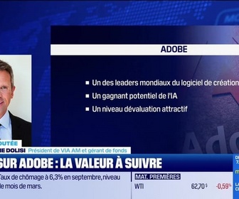 Replay BFM Bourse - Valeur ajoutée : Ils apprécient ADOBE - 30/09