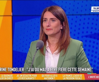 Replay Les Grandes Gueules - Marine Tondelier face aux GG.