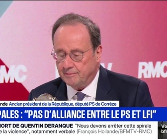 Replay Face à Face - François Hollande fait la promesse que Jean-Luc Mélenchon ne sera pas au deuxième tour de l'élection présidentielle