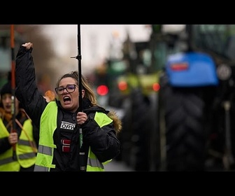 Replay Des agriculteurs manifestent en tracteur à Madrid contre l'accord Mercosur