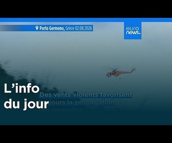 Replay L'info du jour | 3 août 2026 - Matin