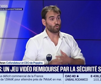 Replay Tech & Co, la quotidienne - François Vonthron (Poppins ) : Poppins, un jeu vidéo remboursé par la Sécurité sociale - 07/07