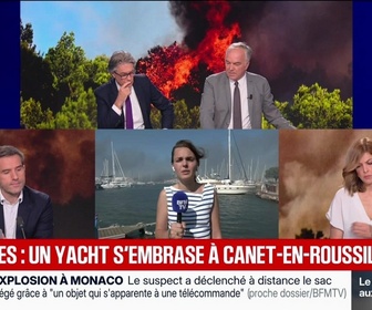 Replay Marschall Truchot : Incendies, un yacht s'embrase à Canet-en-Roussillon - 02/07