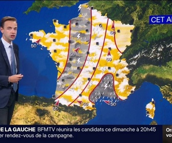 Replay BFM Première - Des pluies diluviennes s'installent sur les Cévennes ce mercredi