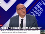 Replay BFM Politique - Rave party dans le Morbihan: il n'y aura pas d'intervention, déclare le ministre de l'Intérieur Laurent Nuñez, en raison du risque d'incendie en cas de tirs de mortiers