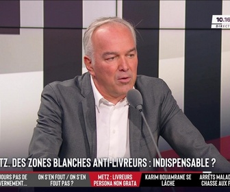Replay Les Grandes Gueules - Metz : des zones blanches anti-livreurs en centre-ville. Indispensable ?