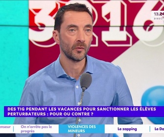 Replay Estelle Midi - École. Des TIG pendant les vacances pour sanctionner les élèves perturbateurs : pour ou contre ?