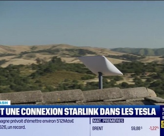 Replay Tech & Co, la quotidienne - Le Tech Flash : Bientôt une connexion Starlink dans les Tesla, par Léa Benaim - 18/12