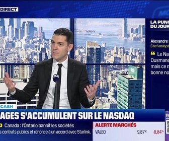 Replay BFM Bourse - La bourse cash : Le Nasdaq a fait une Ousmane Dembélé…mais ce n'est pas une bonne nouvelle ! - 03/02