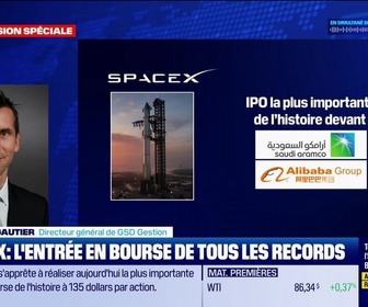 Replay BFM Bourse - SpaceX va-t-il à son tour aspirer les capitaux français et européens ? - 12/06