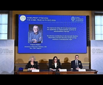 Replay Un physicien belge reçoit le Nobel pour son télescope à neutrinos géant installé en Antarctique