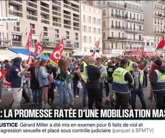 Replay 20H BFM - Les chiffres de la mobilisation de l'intersyndicale du 2 octobre