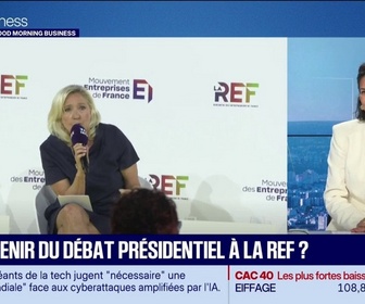 Replay Good Morning Business - Que retenir du débat présidentiel à la REF ?