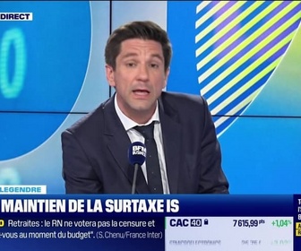 Replay Les off de Legendre : Pas de maintien de la surtaxe IS - 25/06