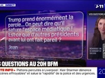 Replay Donald Trump sature l'espace médiatique mondial, est-ce que d'autres présidents avant lui on fait pareil ? Vos questions au 20H BFM