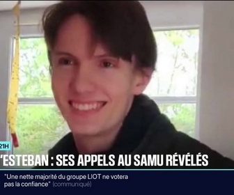 Replay 20H BFM - Décès d'Esteban: ses appels au Samu révélés