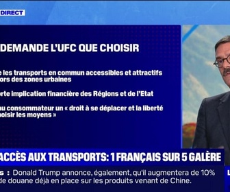 Replay La chronique éco - Un Français sur six n'a pas de transport en commun à moins de 10 minutes à pied de son domicile