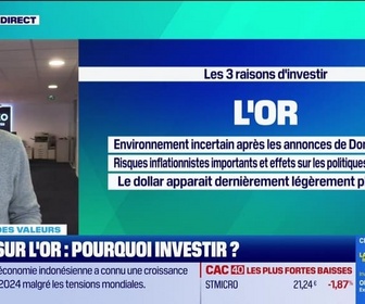 Replay Tout pour investir - Le match des valeurs : Zoom sur l'or et IDI - 05/02