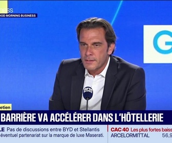 Replay Le Grand entretien : Le Groupe Barrière veut doubler de taille - 07/07