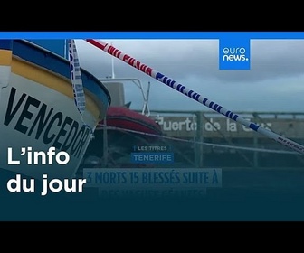 Replay L'info du jour | 9 novembre 2025 - Soir