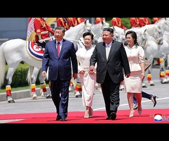 Replay En visite en Corée du Nord, Xi Jinping promet de renforcer les liens entre Pékin et Pyongyang