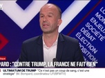 Replay BFM Politique - La France et l'Union européenne ont donné une autorisation à Donald Trump de nous menacer, déclare Manuel Bompard, qui déplore une soumission face aux États-Unis