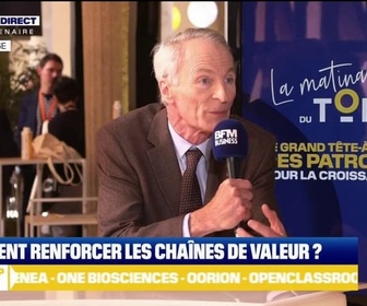 Replay Les émissions partenaires - Jean-Dominique Sénard souhaite que le côté social et environnemental des entreprises soit valorisé