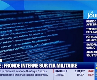 Replay Good Morning Business - Google : fronde interne sur l'IA militaire