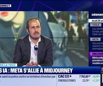 Replay Tech & Co, la quotidienne - Images IA : Meta s'allie à MidJourney - 28/08