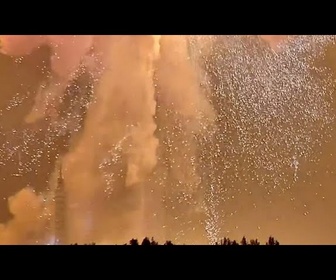 Replay Explosion d'une fusée Blue Origin lors d'un test sur pas de tir