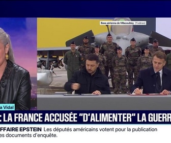 Replay 20H BFM - LE CHOIX D'ELSA VIDAL - Rafale: la France accusée d'alimenter la guerre