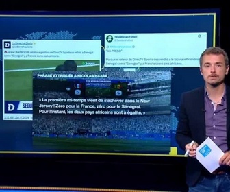 Replay Info ou intox - France - Sénégal : Un commentateur argentin raciste ?