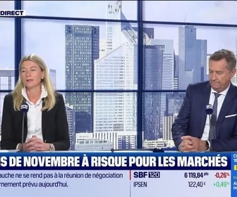 Replay BFM Bourse - Le Club : un mois de novembre à risque pour les marchés - 03/11