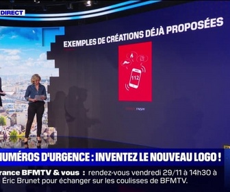 Replay Comment candidater pour inventer le nouveau logo des numéros d'urgence? BFMTV répond à vos questions