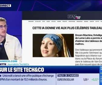 Replay Tech & Co, la quotidienne - À lire sur le site Tech&Co : Cette IA donne vie aux plus célèbres tableaux, par Séraphin Bette - 25/11