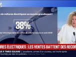 Replay BFM Première - L'INFO ÉCO - 38% des voitures neuves vendues en août étaient électriques: les ventes battent des records