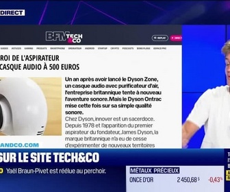 Replay Tech & Co, la quotidienne - À lire sur le site Tech&Co : Dyson, le roi de l'aspirateur lance un casque audio à 500 euros, par Willem Gay - 18/07